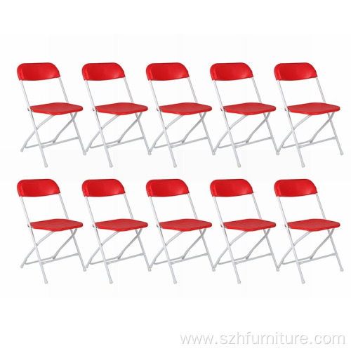 Modern Portable Colorful Garden Outdoor Metal Folding Chairs